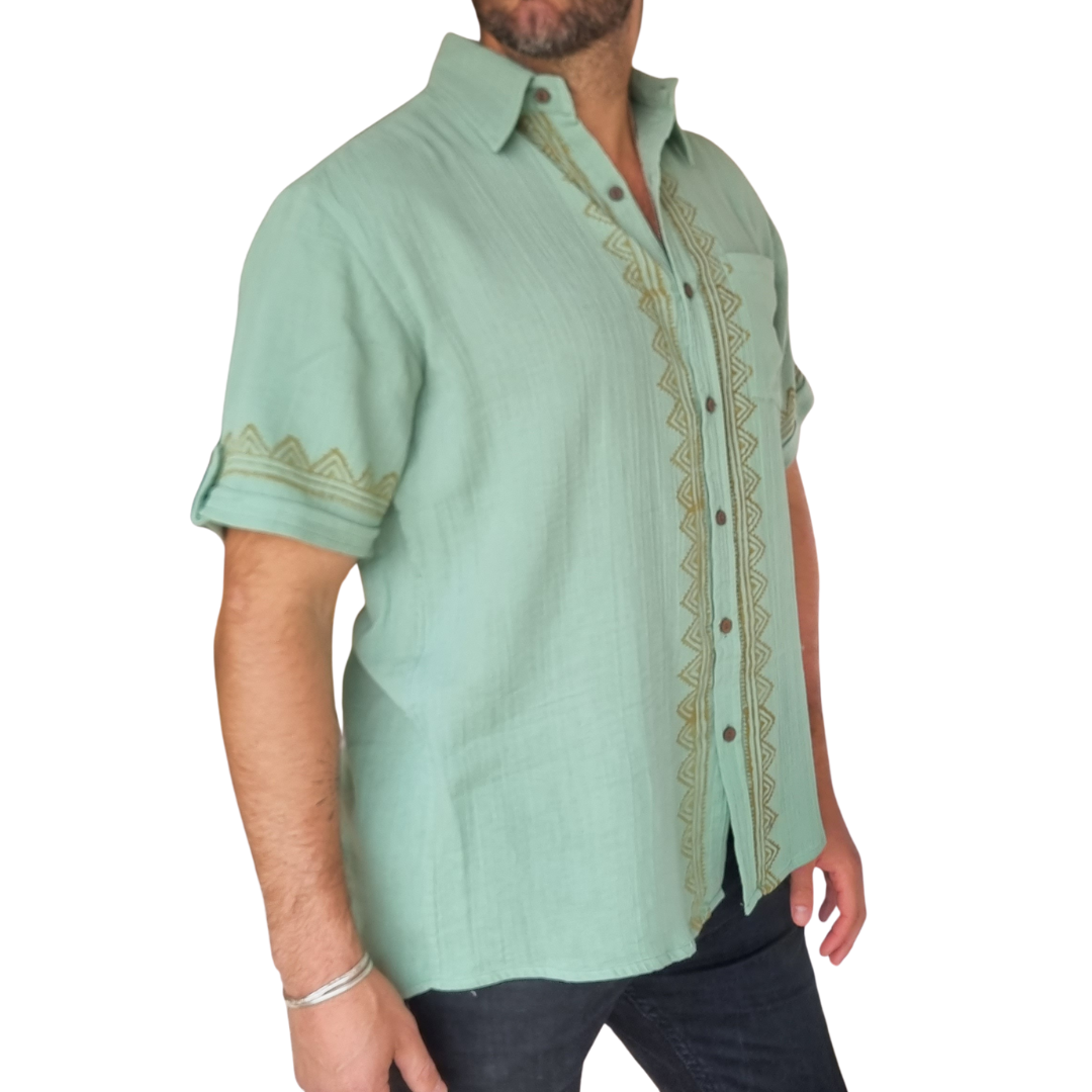 Guayabera Patagonia Roots