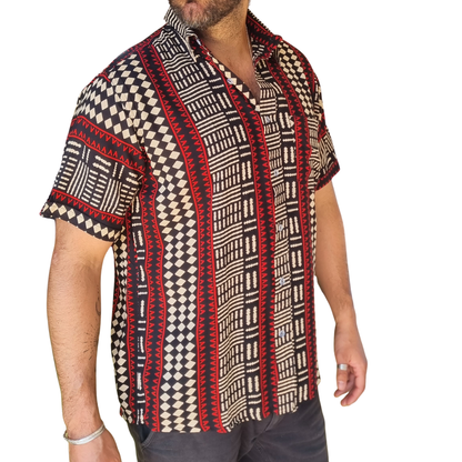 Guayabera Fuego en Cíes