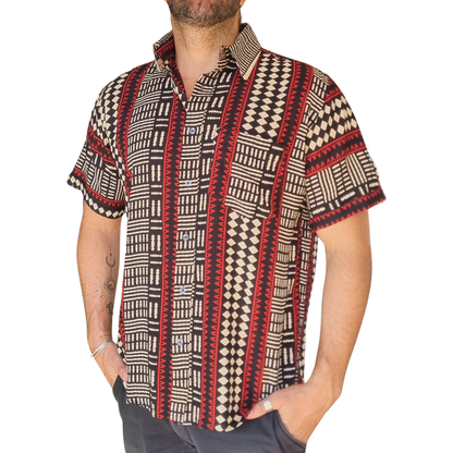 Guayabera Fuego en Cíes