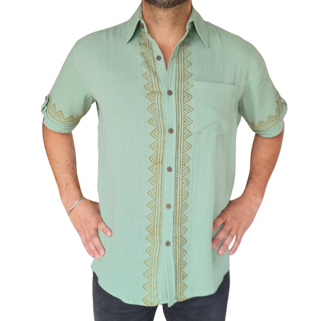 Guayabera Patagonia Roots