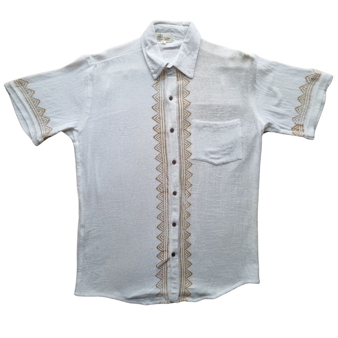 Guayabera Coral Dune