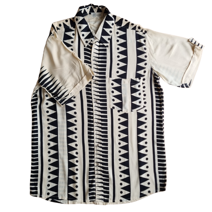 Guayabera Black Coast