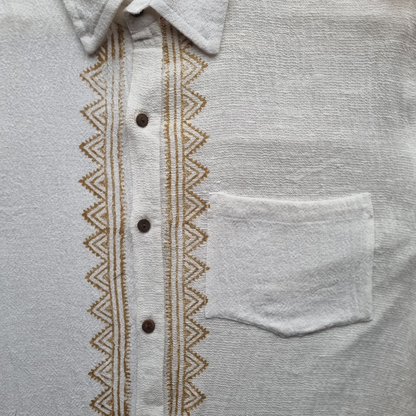 Guayabera Coral Dune