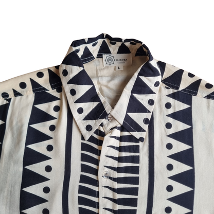 Guayabera Black Coast