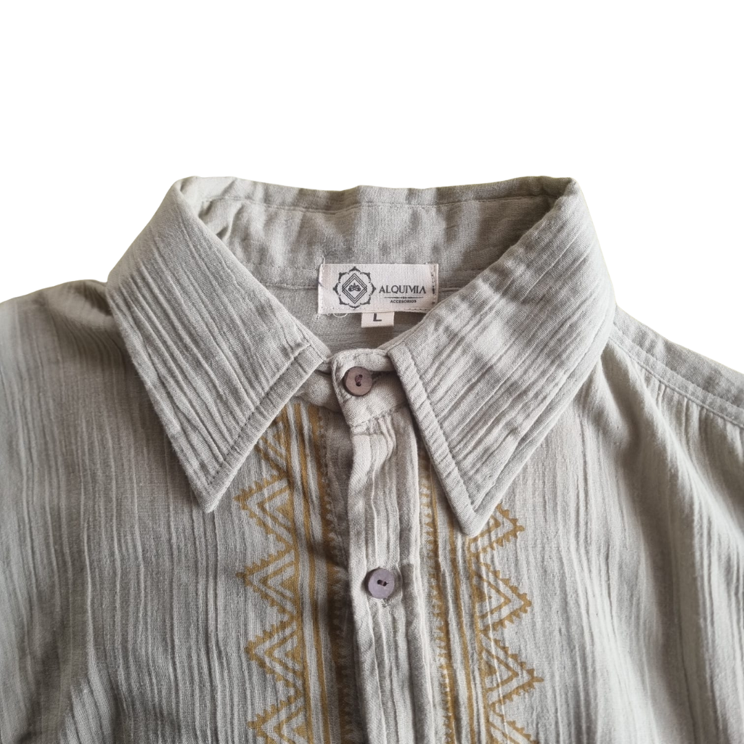 Guayabera Isla Menta