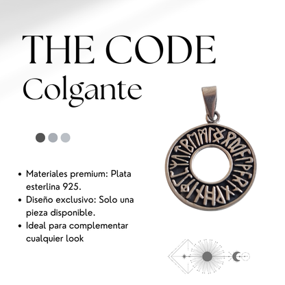 Colgante The Code Plata 925