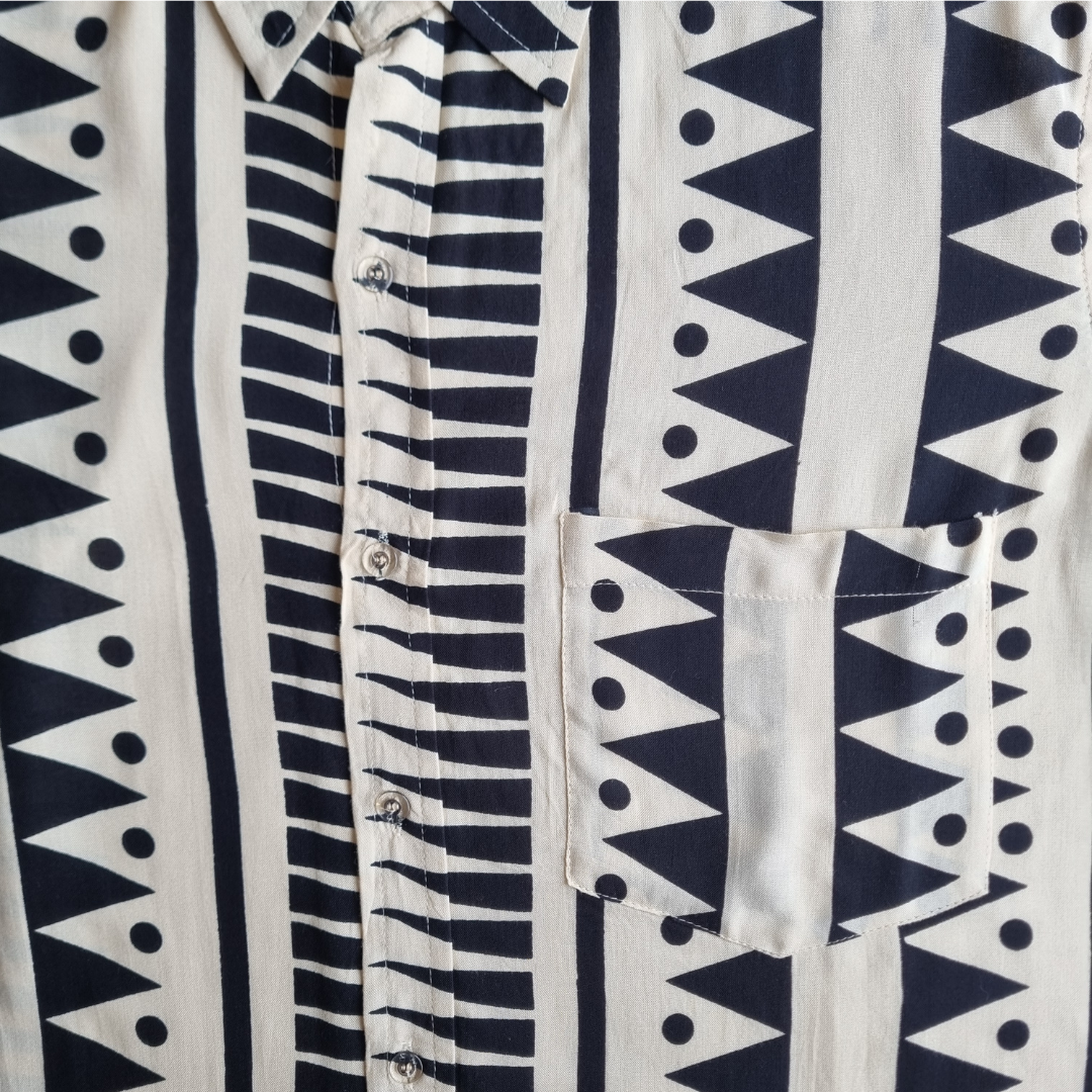 Guayabera Black Coast