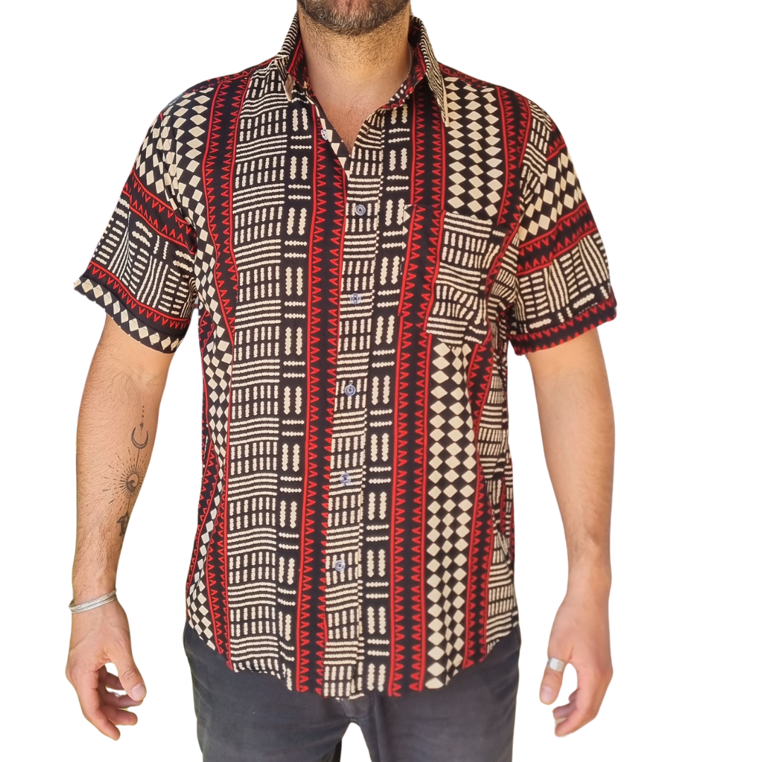 Guayabera Fuego en Cíes