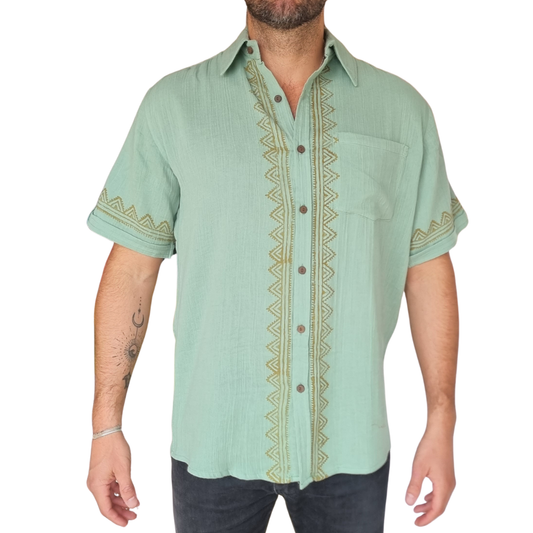 Guayabera Patagonia Roots