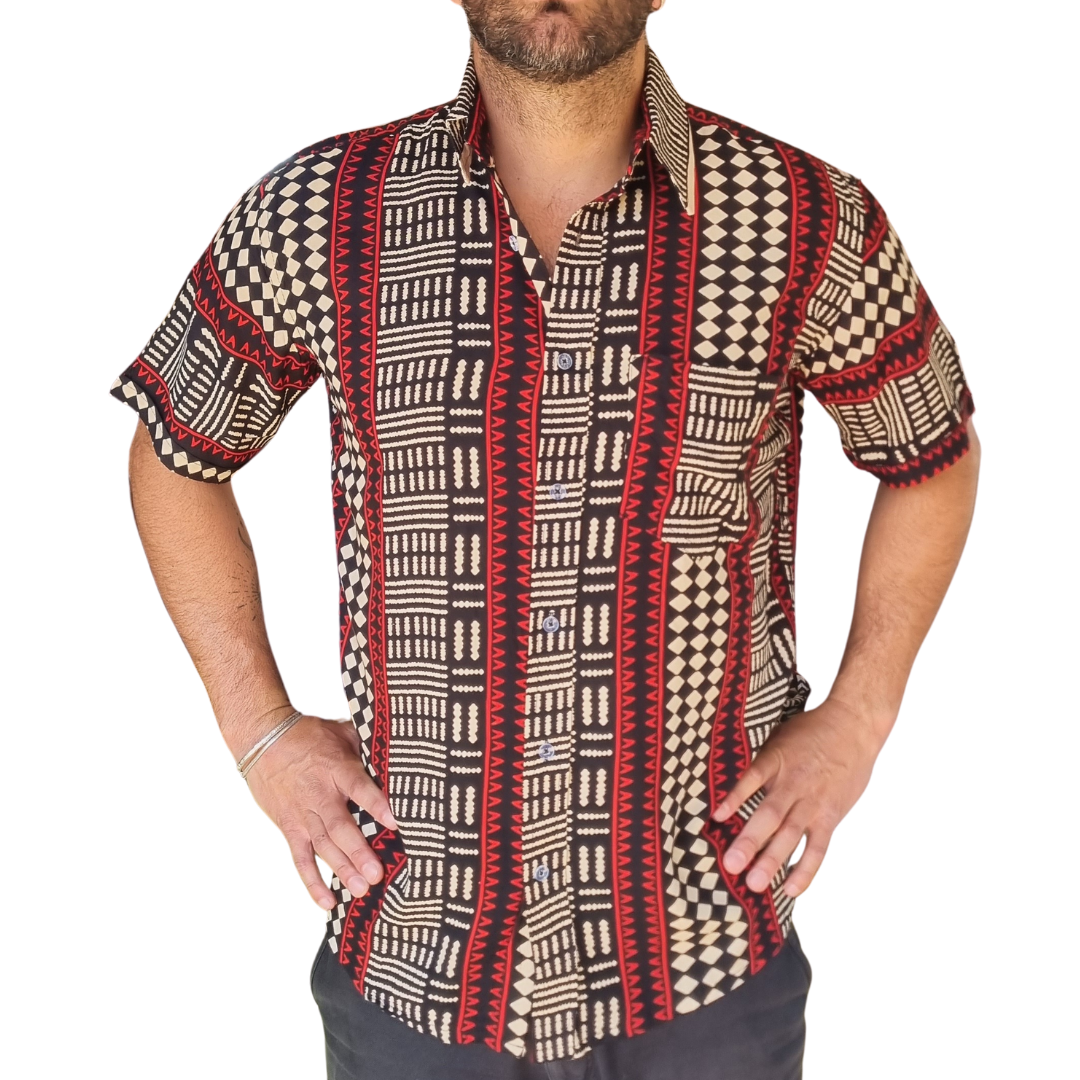 Guayabera Fuego en Cíes