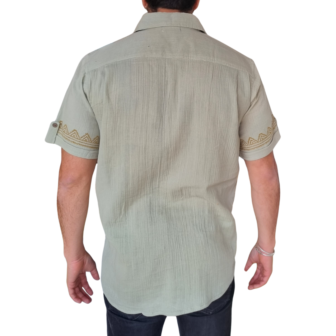 Guayabera Isla Menta