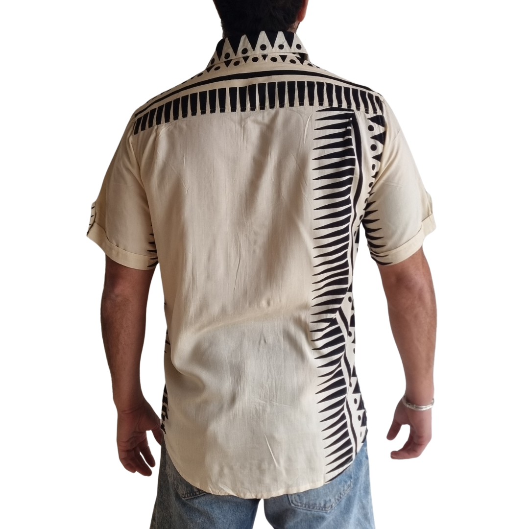 Guayabera Black Coast