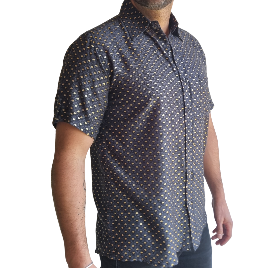Guayabera Porto Black
