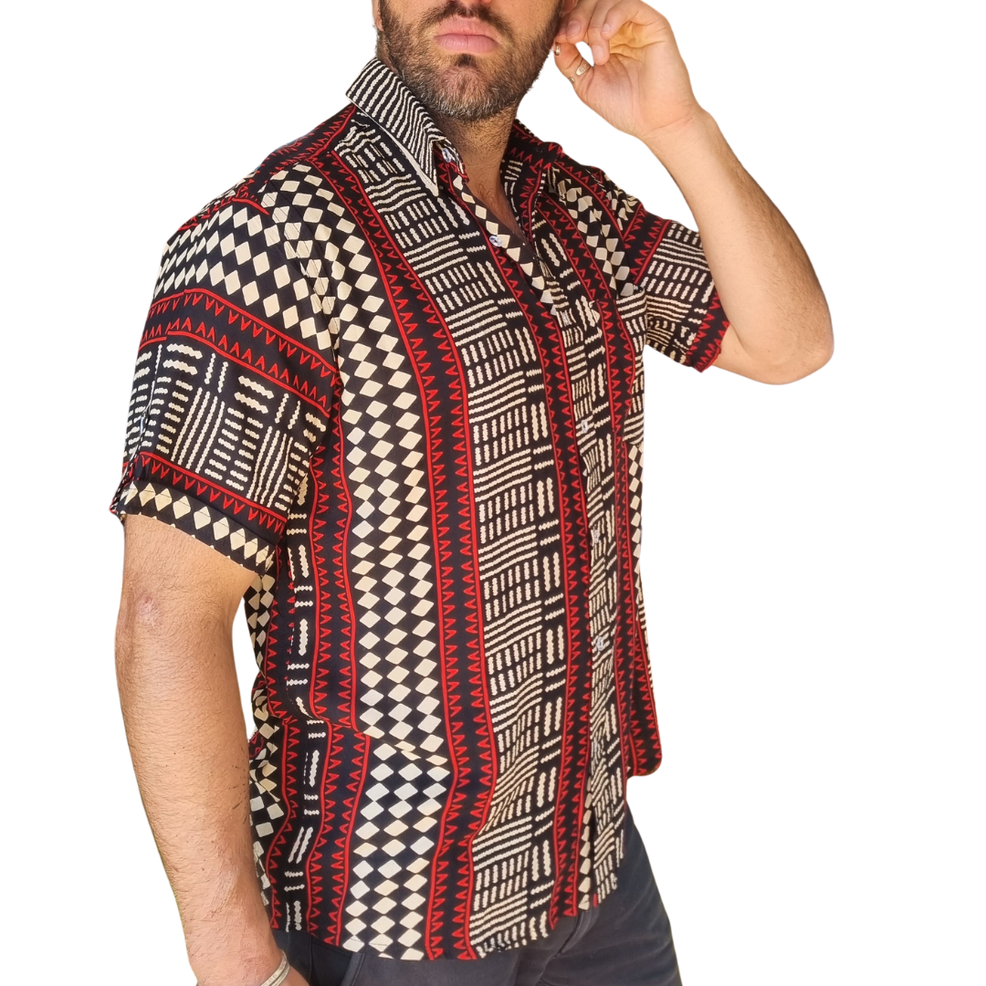 Guayabera Fuego en Cíes