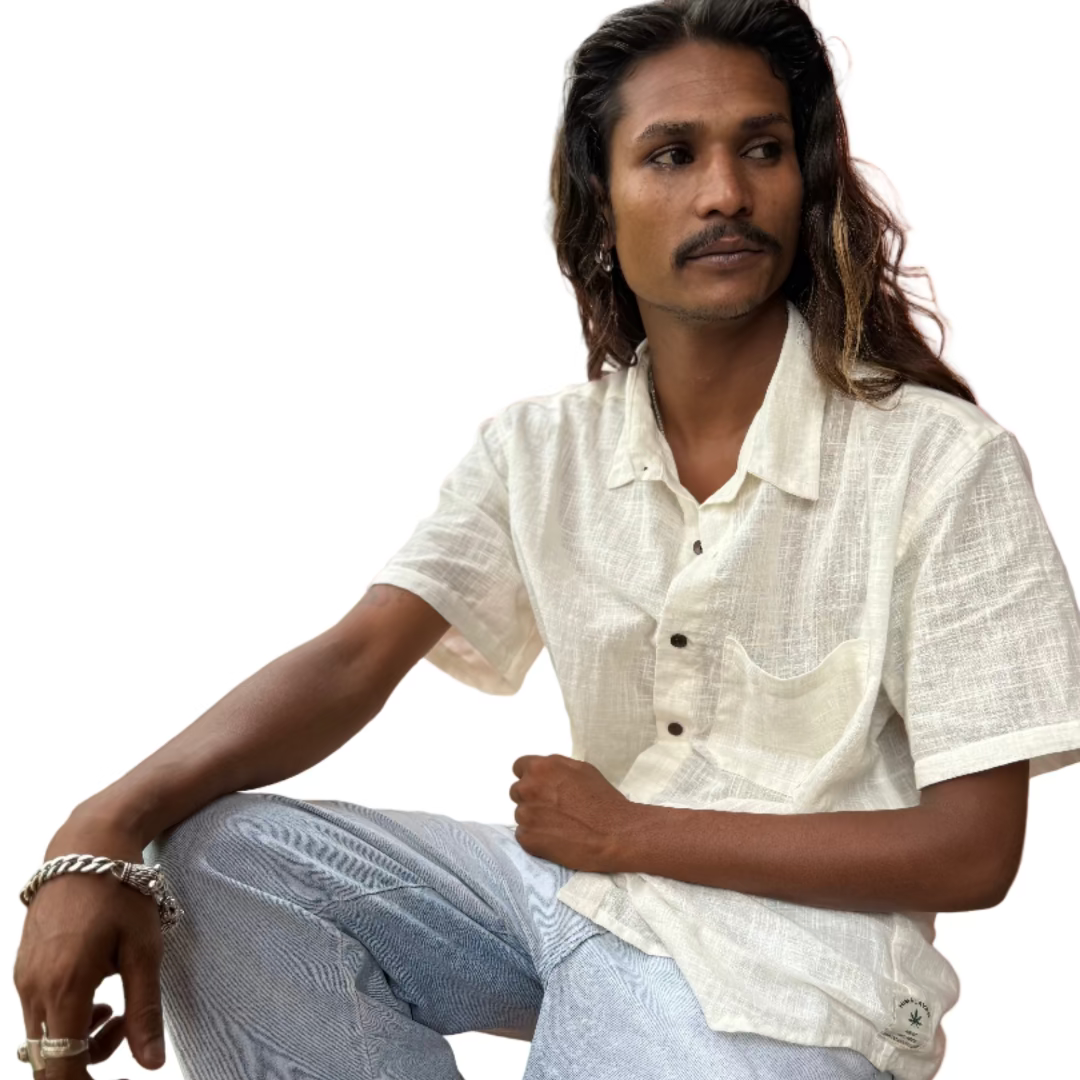 Guayabera White Nomad