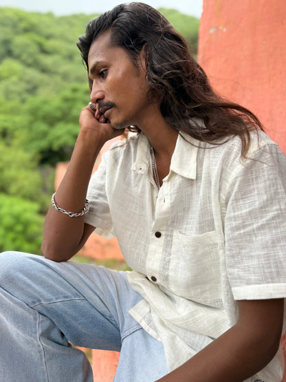 Guayabera White Nomad