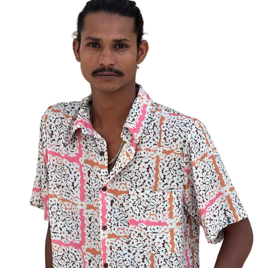 Guayabera Lisbon Bloom