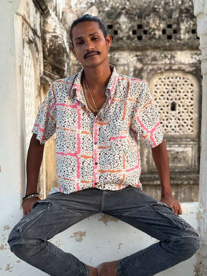 Guayabera Lisbon Bloom